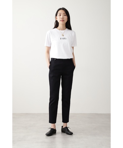 human woman(ヒューマンウーマン)の「◆ピケストレッチパンツ(その他パンツ・レディース・ネイビー/ベージュ・SMALL/MEDIUM/LARGE/X-LARGE/X-SMALL)」の5枚目の写真