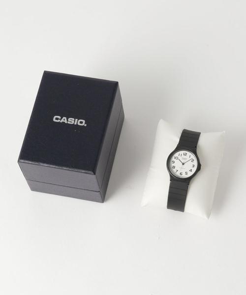 CASIO(カシオ)の「【展開店舗限定】CASIO(カシオ)MQ-24-7B2LLJF(ウォッチ)(アナログ腕時計・レディース・ブラック・FREE)」の2枚目の写真