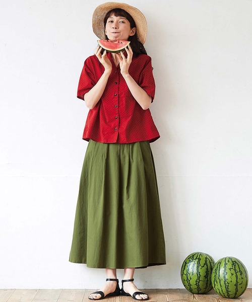 セール サニークラウズ スイカの種シャツ レディース シャツ ブラウス Sunny Clouds サニークラウズ のファッション通販 Zozotown