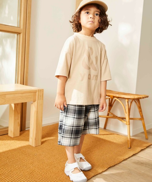 ＆yam（アンドヤム）の「チェックパンツ（その他パンツ・キッズ・ホワイト/グリーン/レッド・90/130/150/110/120/100/140）」の11枚目の写真