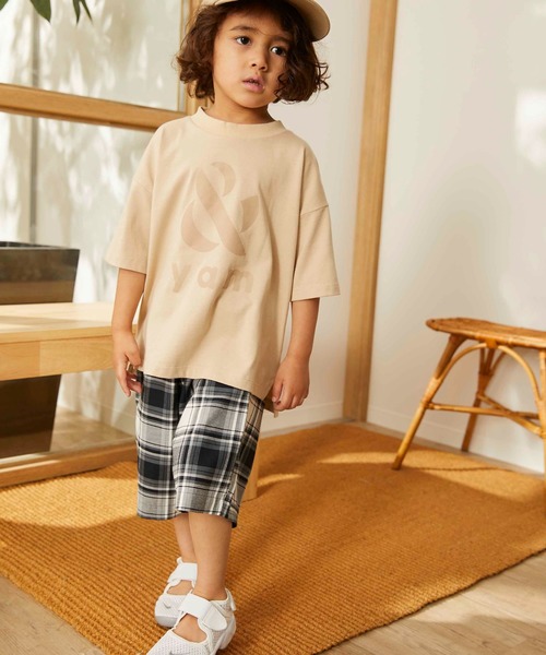 ＆yam（アンドヤム）の「チェックパンツ（その他パンツ・キッズ・ホワイト/グリーン/レッド・90/130/150/110/120/100/140）」の12枚目の写真