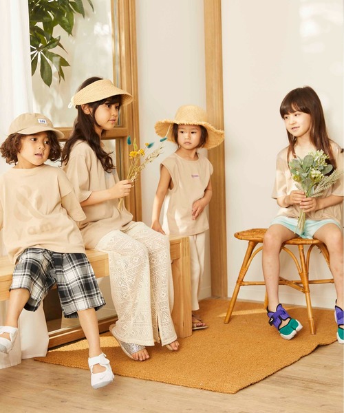 ＆yam（アンドヤム）の「チェックパンツ（その他パンツ・キッズ・ホワイト/グリーン/レッド・90/130/150/110/120/100/140）」の14枚目の写真