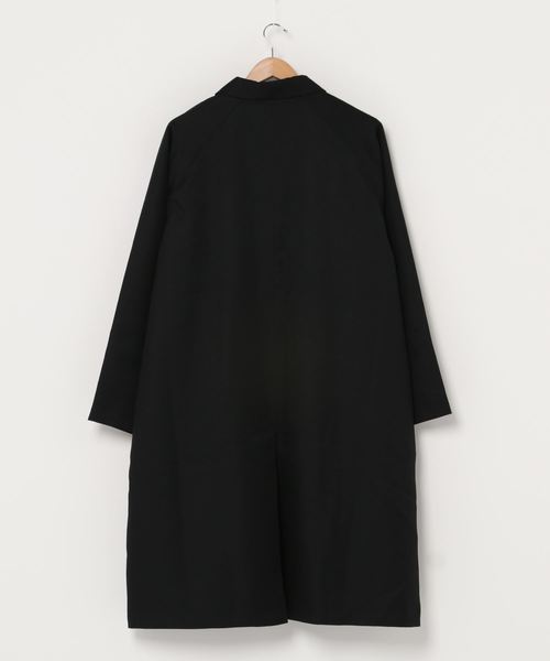 WEGO(ウィゴー)の「WEGO/ビッグステンカラーコート(ステンカラーコート・メンズ・ベージュ/ブラック・LARGE/MEDIUM)」の3枚目の写真