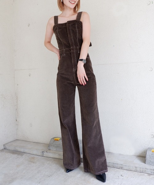 SPIRALGIRL（スパイラルガール）の「コーデュロイオールインワン 