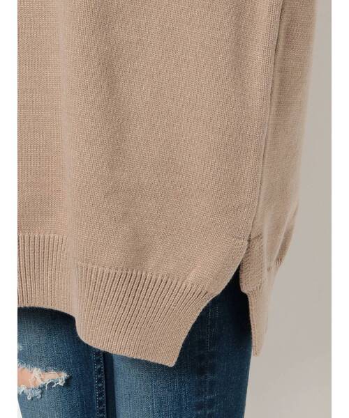 GYDA（ジェイダ）の「LONG BEACH HEMスリットニットTOPS（ニット