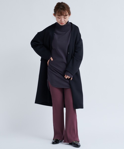 DouDou（ドゥドゥ）の「リブパンツ（その他パンツ・レディース・レッド系その他/グレー/ブラック/オフホワイト・FREE）」の11枚目の写真