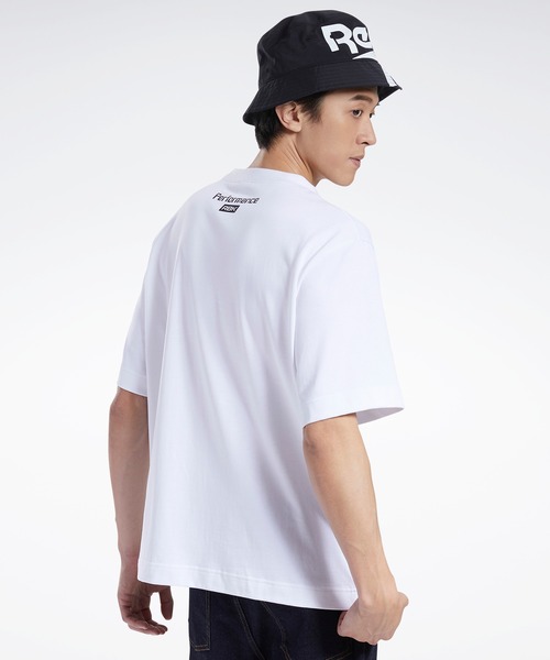 Reebok(リーボック)の「BLACK EYE PATCH Tシャツ (Tシャツ/カットソー・メンズ・オレンジ/ホワイト/ダークパープル/ブラック・XX-LARGE/XXX-LARGE/MEDIUM/LARGE/X-LARGE/SMALL)」の9枚目の写真