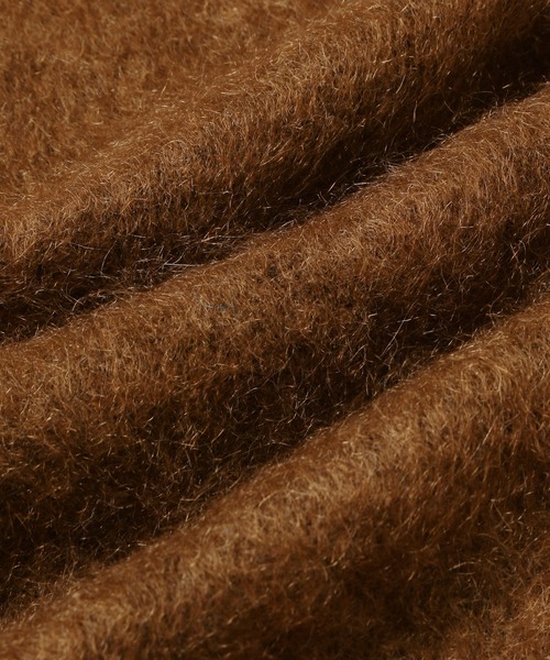 ADAM ET ROPE'(アダムエロペ)の「モヘヤモックネックプルオーバー(ニット/セーター・レディース・チャコールグレー/ブラウン・FREE)」の14枚目の写真