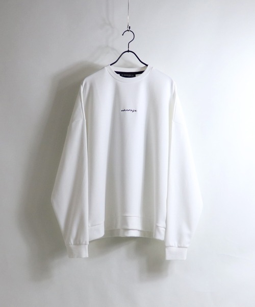 ✨入手困難✨BIONICMAN✨スウェット オフホワイト ビッグプリント OFF-WHITE (オフホワイト) バックプリント プルオーバー