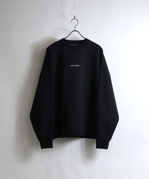 Confirm（コンファーム）の「Confirm / コンファーム 薔薇バックプリントビッグスウェット（スウェット・メンズ・ブラック系その他/ホワイト系その他/ブラック/ホワイト・L/M）」の9枚目の写真