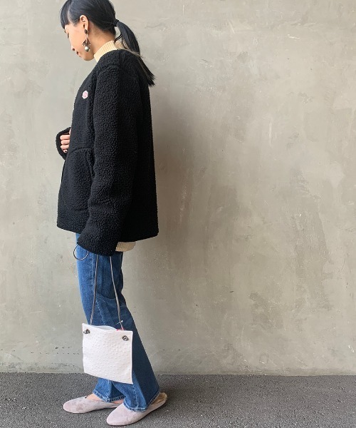 Vincent et Mireille ボアジャケット　40 楽天市場】【20％OFF】 Vincent et Mireille ヴァンソン エ