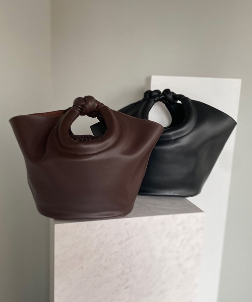 chuclla(チュクラ)の「【chuclla】Knot design set bag cha196(トートバッグ・レディース・ブラック/ブラウン・FREE)」の14枚目の写真