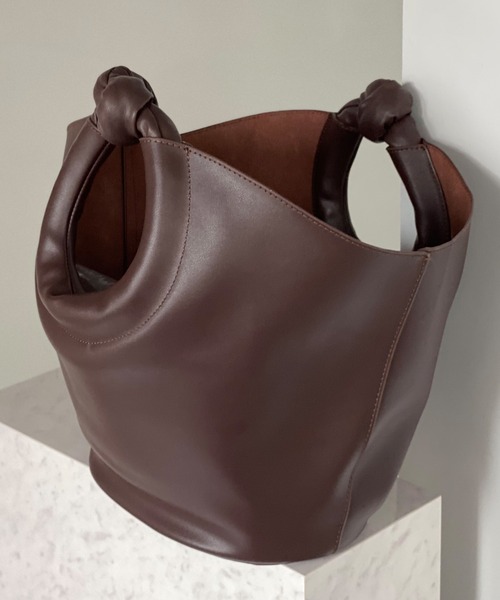 chuclla(チュクラ)の「【chuclla】Knot design set bag cha196(トートバッグ・レディース・ブラック/ブラウン・FREE)」の20枚目の写真