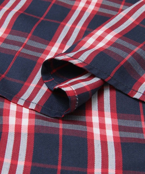 ITEMS URBANRESEARCH（アイテムズ アーバンリサーチ）の「チェックシャツ（シャツ/ブラウス・メンズ・ネイビー/ブラック/ホワイト・LARGE/MEDIUM）」の15枚目の写真