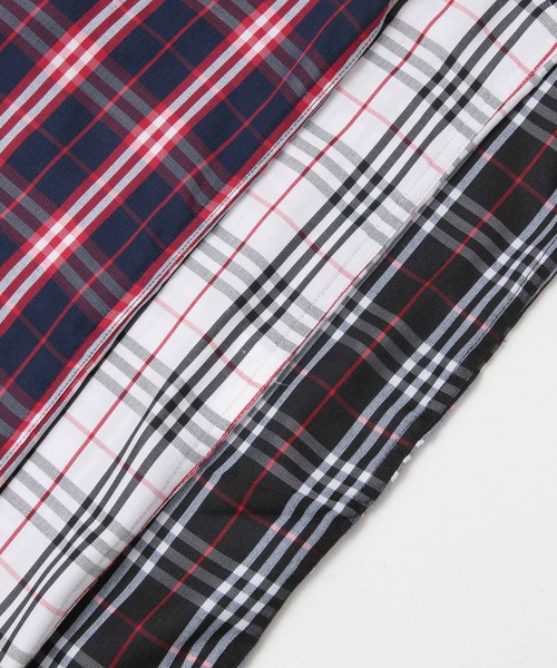 ITEMS URBANRESEARCH（アイテムズ アーバンリサーチ）の「チェックシャツ（シャツ/ブラウス・メンズ・ネイビー/ブラック/ホワイト・LARGE/MEDIUM）」の16枚目の写真