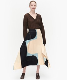 マリメッコ　スカート　キーラ　ランダム　marimekko マリメッコ】Puutarha Eldfamn スカート 52253594193