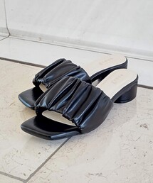 grove | 【WEB限定カラーあり】ふんわりギャザーミュール40(サンダル)