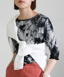 select MOCA | 2021 SS タイダイ柄七分袖メロートップス(Tシャツ/カットソー)