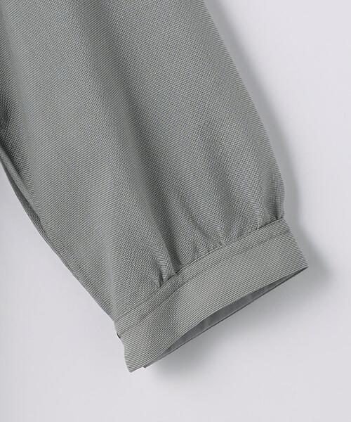 BRACTMENT(ブラクトメント)の「『BRACTMENT(ブラクトメント)』 BM マイクロチェック シアーチュニック(シャツ/ブラウス・レディース・ライトブルー/ダークブラウン/ナチュラル・FREE)」の12枚目の写真