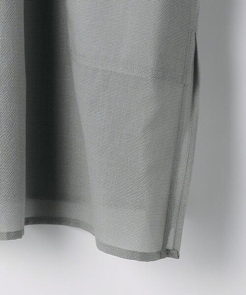 BRACTMENT(ブラクトメント)の「『BRACTMENT(ブラクトメント)』 BM マイクロチェック シアーチュニック(シャツ/ブラウス・レディース・ライトブルー/ダークブラウン/ナチュラル・FREE)」の13枚目の写真