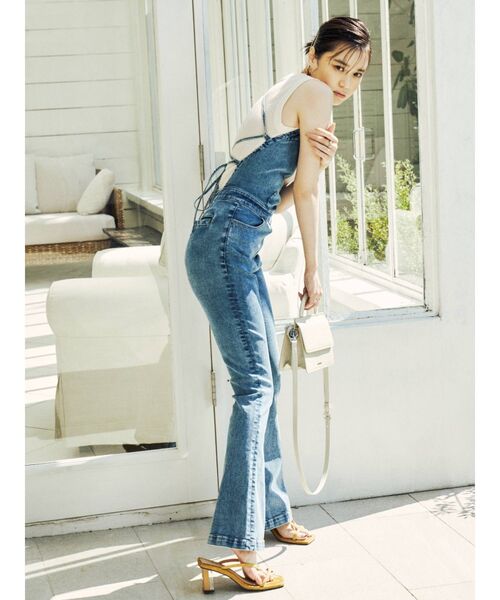 EVRIS（エヴリス）の「トングクリアヒールサンダル（サンダル・レディース・ブラック/ブラウン/イエロー・LARGE/SMALL/MEDIUM）」の8枚目の写真