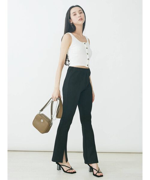 EVRIS（エヴリス）の「トングクリアヒールサンダル（サンダル・レディース・ブラック/ブラウン/イエロー・LARGE/SMALL/MEDIUM）」の14枚目の写真