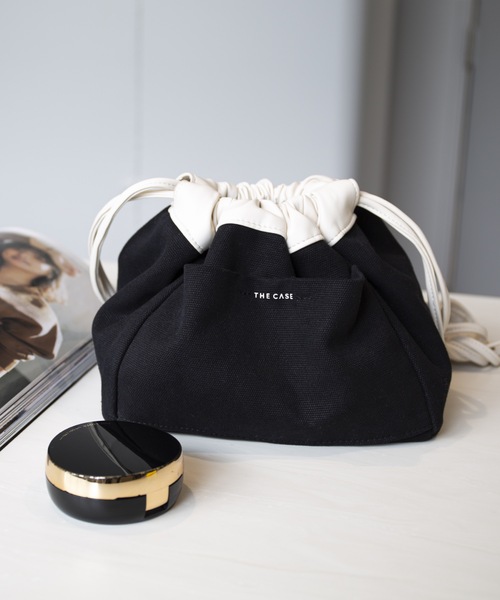 the case（ザケース）の「RIVERSIBLE PURSE SHOULDER（ショルダーバッグ・レディース・アイボリー/ブラック・FREE）」の3枚目の写真