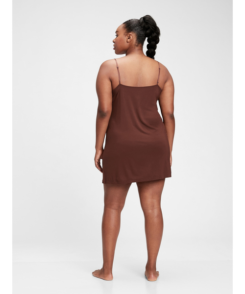 GAP(ギャップ)の「モダール トゥルースリープ エッセンシャル スリップワンピース(インナーウェア/肌着・レディース・ベージュ/ホワイト/ブラウン/ブラック・S/XXS/L/XS/M)」の5枚目の写真