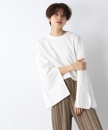 JEANASIS | スリットスリーブショートTEE/947295(Tシャツ/カットソー)