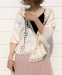 Q | レーシーカーディガン(カーディガン/ボレロ)