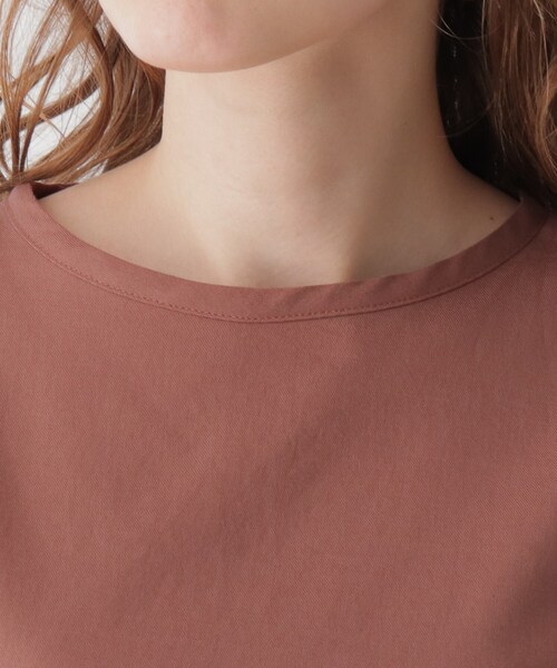 AG by aquagirl（エージーバイアクアガール）の「◆コットンボリュームスリーブブラウス（シャツ/ブラウス・レディース・オフホワイト/キャメル/ガンメタ・38/36）」の9枚目の写真