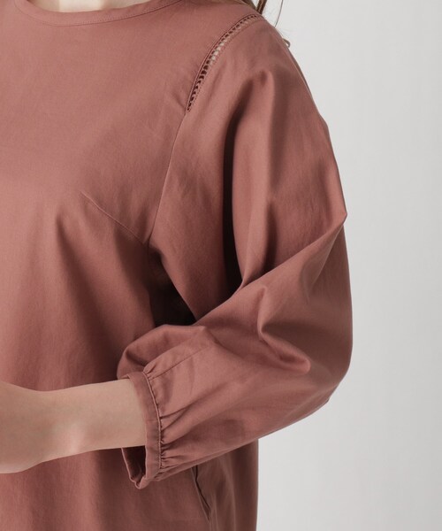 AG by aquagirl（エージーバイアクアガール）の「◆コットンボリュームスリーブブラウス（シャツ/ブラウス・レディース・オフホワイト/キャメル/ガンメタ・38/36）」の5枚目の写真