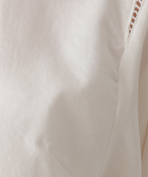 AG by aquagirl（エージーバイアクアガール）の「◆コットンボリュームスリーブブラウス（シャツ/ブラウス・レディース・オフホワイト/キャメル/ガンメタ・38/36）」の14枚目の写真