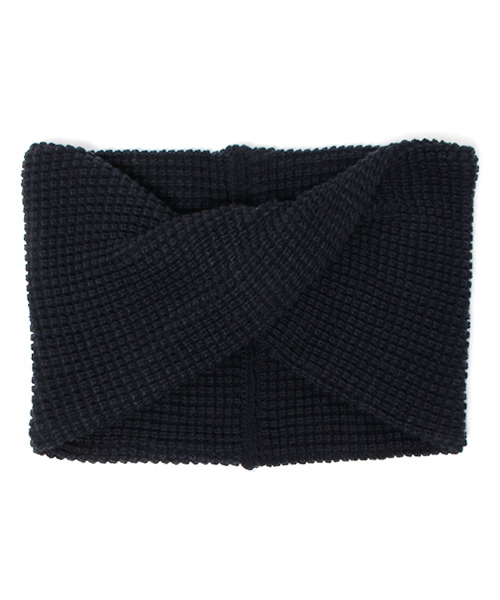 CIAOPANIC（チャオパニック）の「【Ciaopanic】ニットスヌード（ストール/ショール・レディース・ネイビー/ホワイト/ベージュ・FREE）」の4枚目の写真