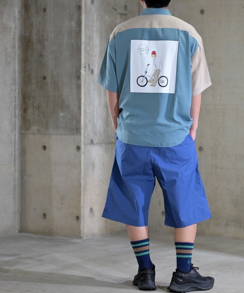 JOHN'S CLOSET（ジョンズクローゼット）の「【2】タイプライターワイドショーツ（その他パンツ・メンズ・ブラック/ベージュ/カーキ/ブルー・MEDIUM/LARGE）」の12枚目の写真