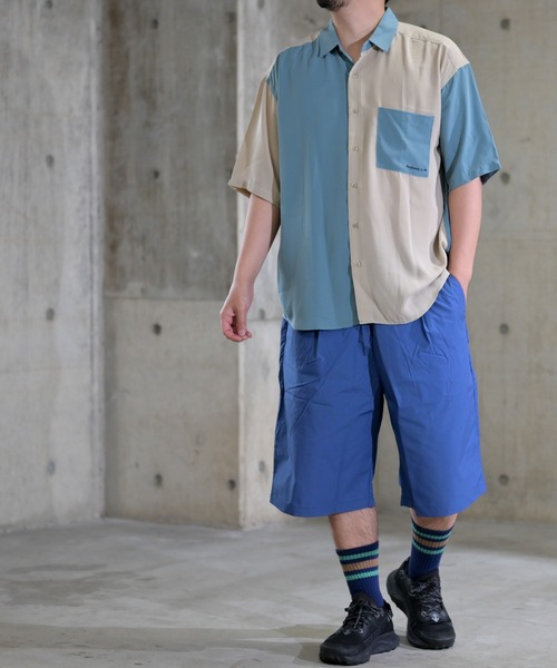 JOHN'S CLOSET（ジョンズクローゼット）の「【2】タイプライターワイドショーツ（その他パンツ・メンズ・ブラック/ベージュ/カーキ/ブルー・MEDIUM/LARGE）」の8枚目の写真