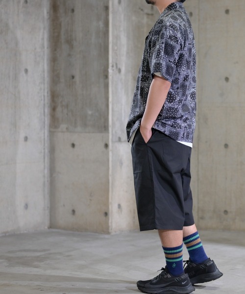 JOHN'S CLOSET（ジョンズクローゼット）の「【2】タイプライターワイドショーツ（その他パンツ・メンズ・ブラック/ベージュ/カーキ/ブルー・MEDIUM/LARGE）」の18枚目の写真