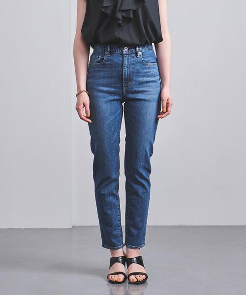 UNITED ARROWS（ユナイテッドアローズ）の「UWCC DENIM スリムパンツ†（デニムパンツ・レディース・ブラック/コバルトブルー・40/38/36）」の3枚目の写真