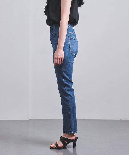 UNITED ARROWS（ユナイテッドアローズ）の「UWCC DENIM スリムパンツ†（デニムパンツ・レディース・ブラック/コバルトブルー・40/38/36）」の4枚目の写真