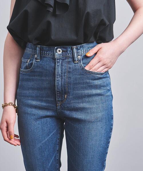 UNITED ARROWS（ユナイテッドアローズ）の「UWCC DENIM スリムパンツ†（デニムパンツ・レディース・ブラック/コバルトブルー・40/38/36）」の7枚目の写真