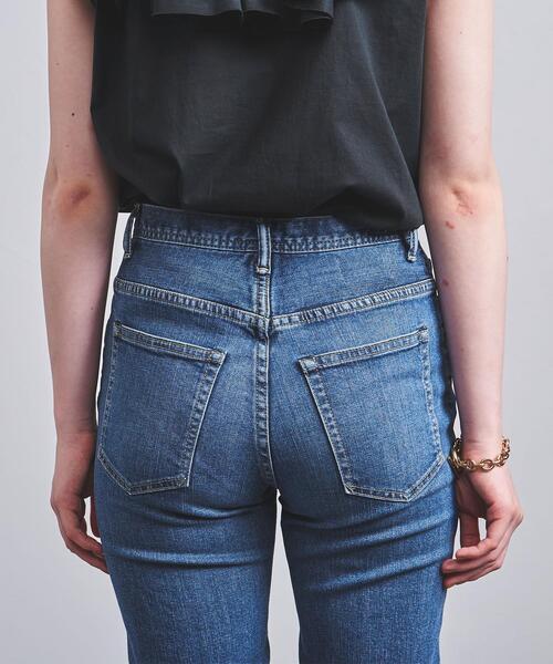 UNITED ARROWS（ユナイテッドアローズ）の「UWCC DENIM スリムパンツ†（デニムパンツ・レディース・ブラック/コバルトブルー・40/38/36）」の8枚目の写真