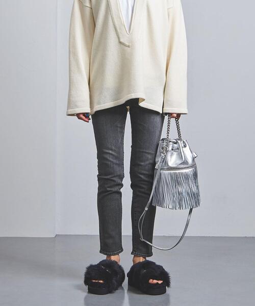 UNITED ARROWS（ユナイテッドアローズ）の「UWCC DENIM スリムパンツ†（デニムパンツ・レディース・ブラック/コバルトブルー・40/38/36）」の20枚目の写真