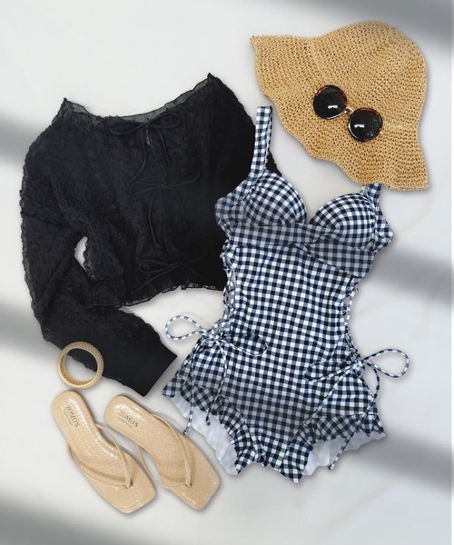 OSYAREVO（オシャレボ）の「【CanCam掲載】水着 レディース 体型カバー