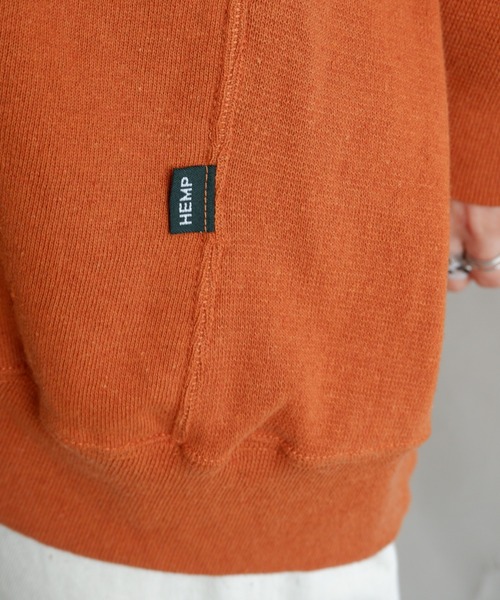 MANASTASH（マナスタッシュ）の「MANASTASH/マナスタッシュ　W's SWEAT BULKY NECK　ウィメンズ　スウェット　バルキーネック　タートルネック（スウェット・レディース・ナチュラル/ブラック/マルチ/テラコッタ・MEDIUM）」の15枚目の写真