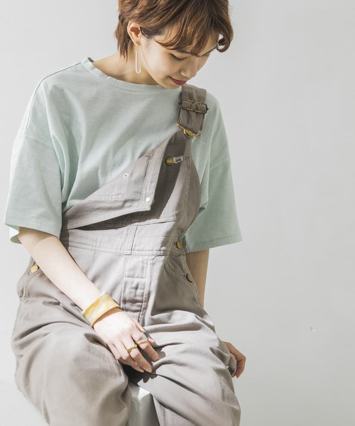 URBAN RESEARCH（アーバンリサーチ）の「USAコットンTシャツ（Tシャツ/カットソー・レディース・オフホワイト/イエロー/オレンジ/ミント・FREE）」の7枚目の写真