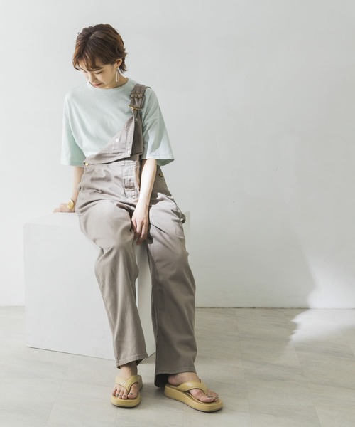 URBAN RESEARCH（アーバンリサーチ）の「USAコットンTシャツ（Tシャツ/カットソー・レディース・オフホワイト/イエロー/オレンジ/ミント・FREE）」の12枚目の写真