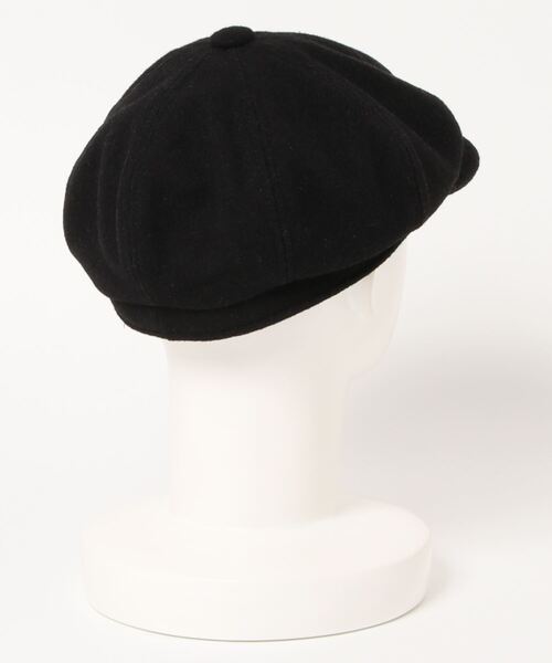 NEW YORK HAT（ニューヨークハット）の「【NEW YORK HAT/ニューヨークハット】（UN）WOOL SPTTFIRE（ハンチング/ベレー帽・メンズ・チャコール/ブラック・LARGE/X-LARGE）」の3枚目の写真