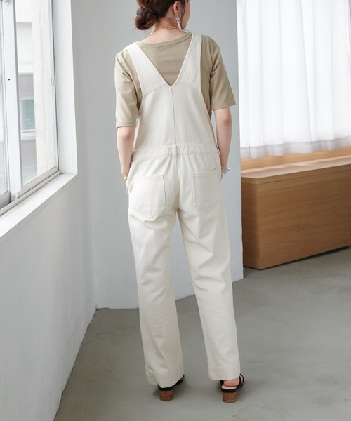 DISCOAT(ディスコート)の「USコットンショートTシャツ(Tシャツ/カットソー・レディース・チャコールグレー/ベージュ/オフホワイト/グリーン・FREE)」の20枚目の写真