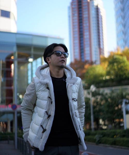 EMMETI（エンメティ）の「EMMETI/エンメティ/【別注】FERNAND（ムートンコート・メンズ・ブラック/ホワイト・48/50/52/54）」の8枚目の写真