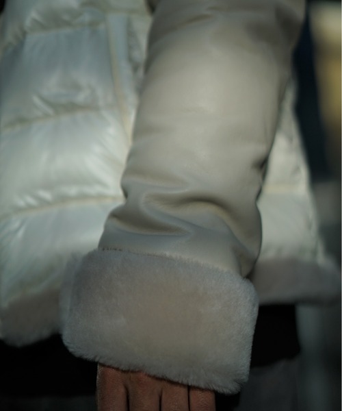 EMMETI（エンメティ）の「EMMETI/エンメティ/【別注】FERNAND（ムートンコート・メンズ・ブラック/ホワイト・48/50/52/54）」の13枚目の写真